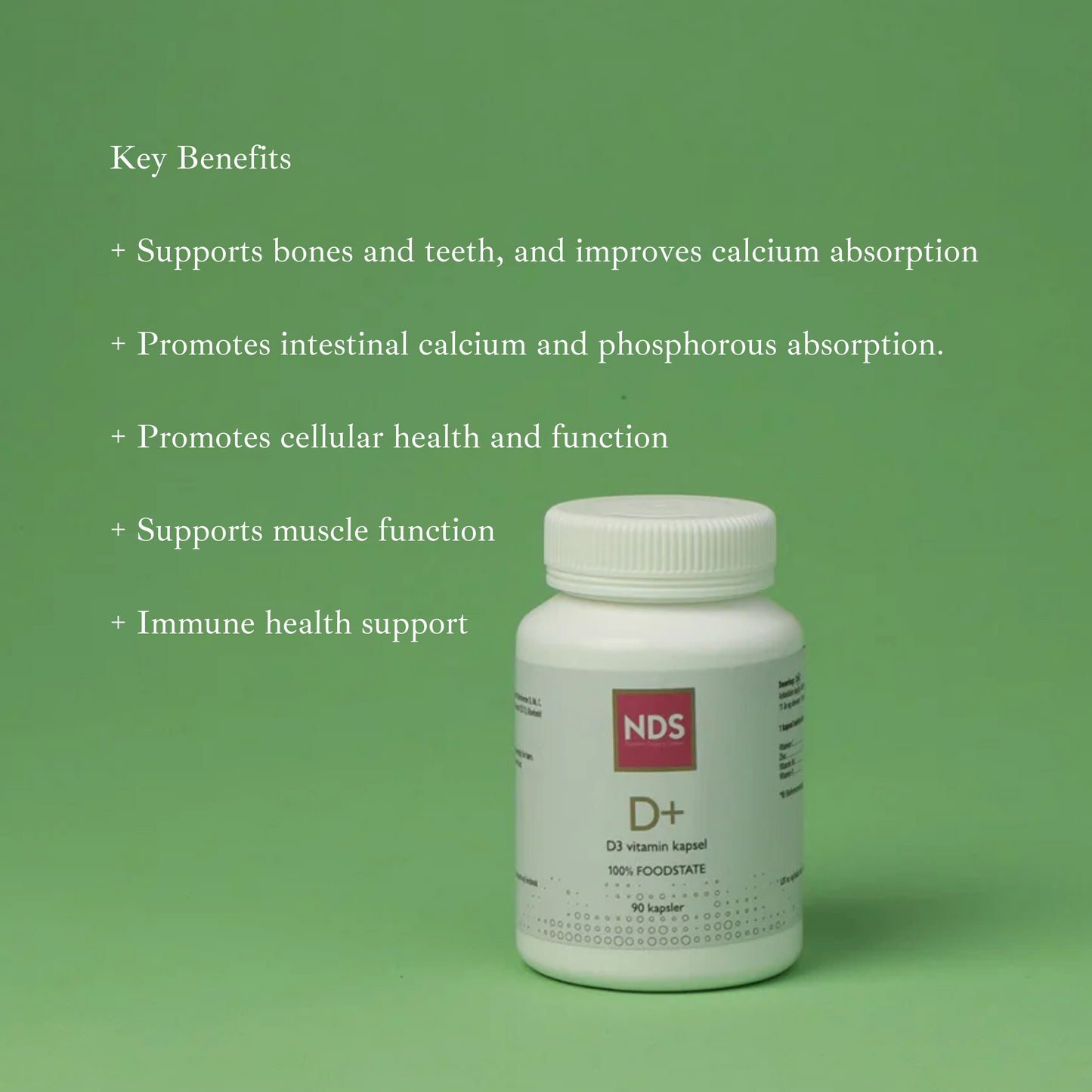 NDS® D+ - 90 Capsules