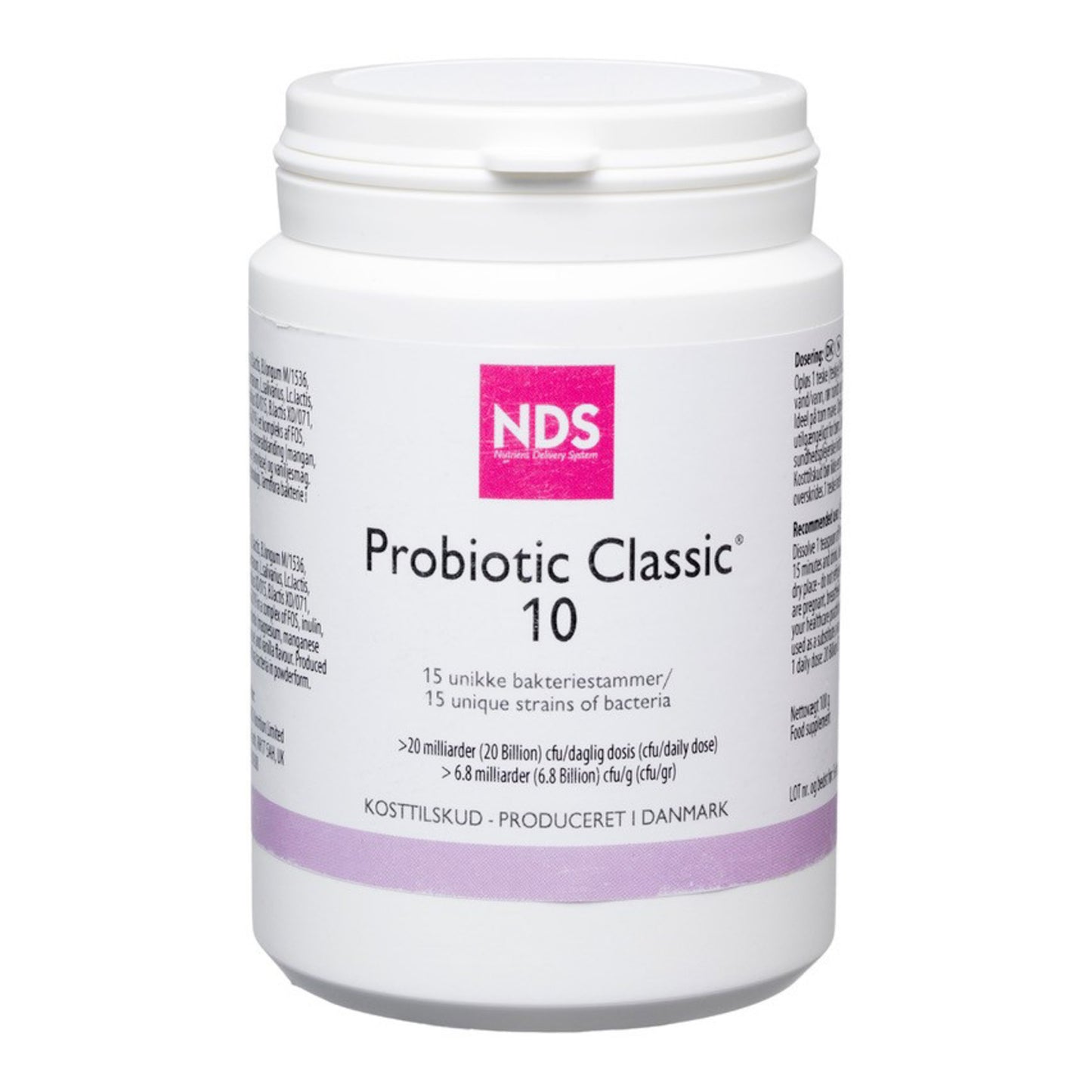 NDS Probiotic Classic 10 100g